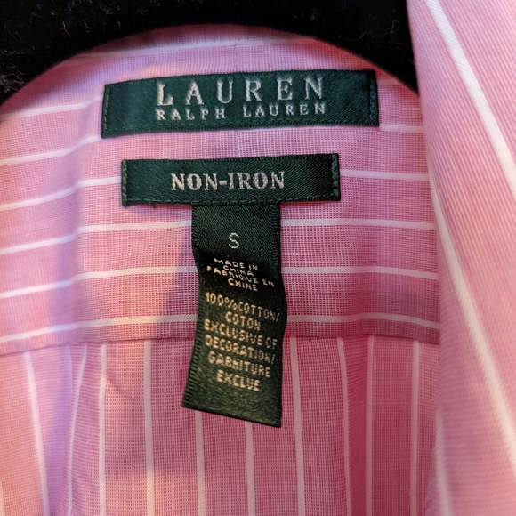 Pink Ralph Lauren button up - Picture 2 of 4